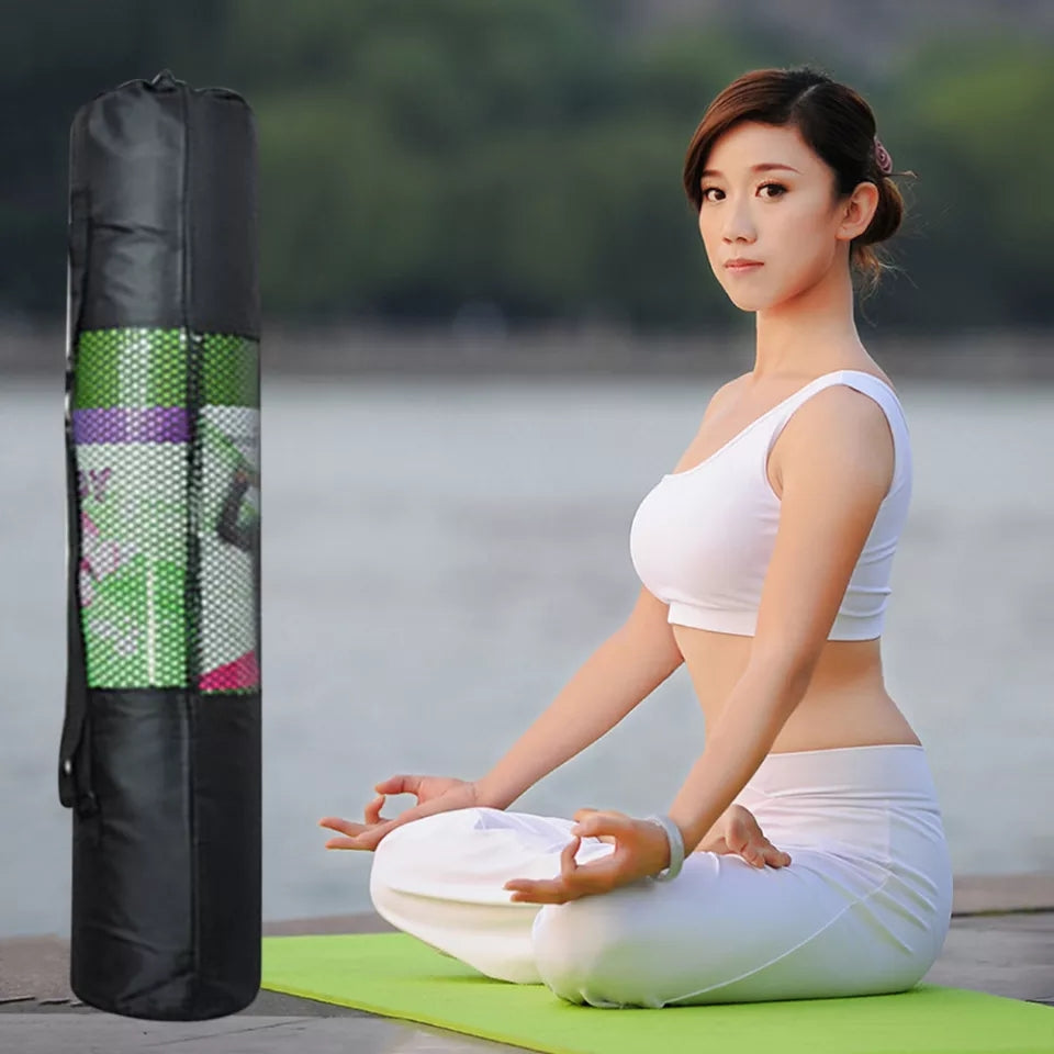 Bolso De Transporte Para Mat Yoga Hasta 10mm De Grosor