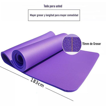 Mat de Yoga 15mm de Grosor