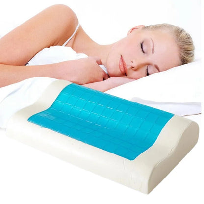 Almohada Cervical Memory Foam Gel Icecooler Premium