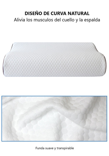 Almohada Cervical Memory Foam Gel Icecooler Premium