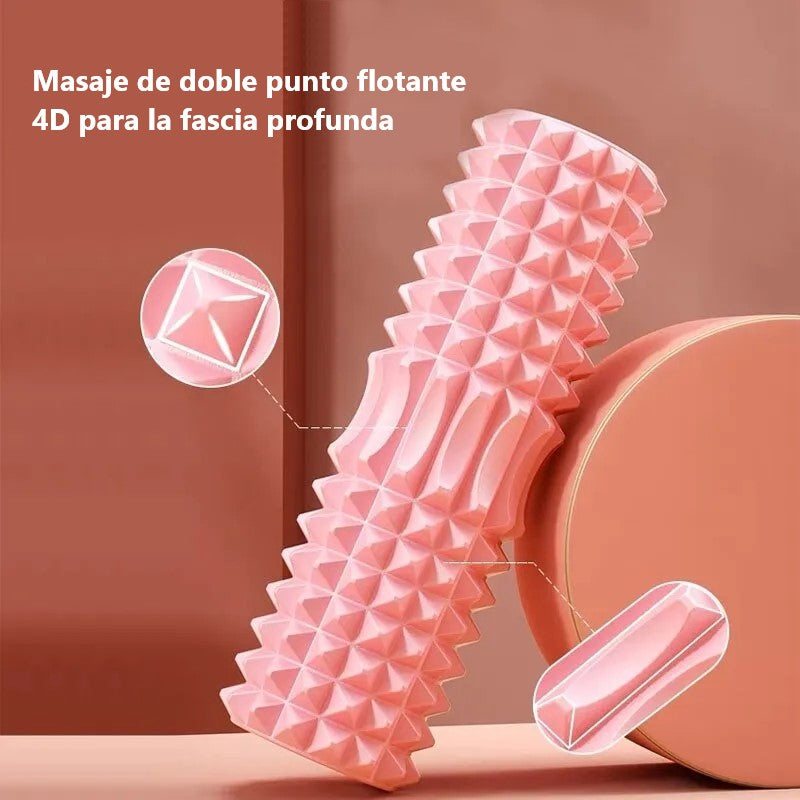 Rodillo para Yoga Masaje Muscular Texturizado JBEM Sport