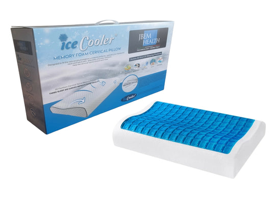 Almohada Cervical Memory Foam Gel Icecooler Premium