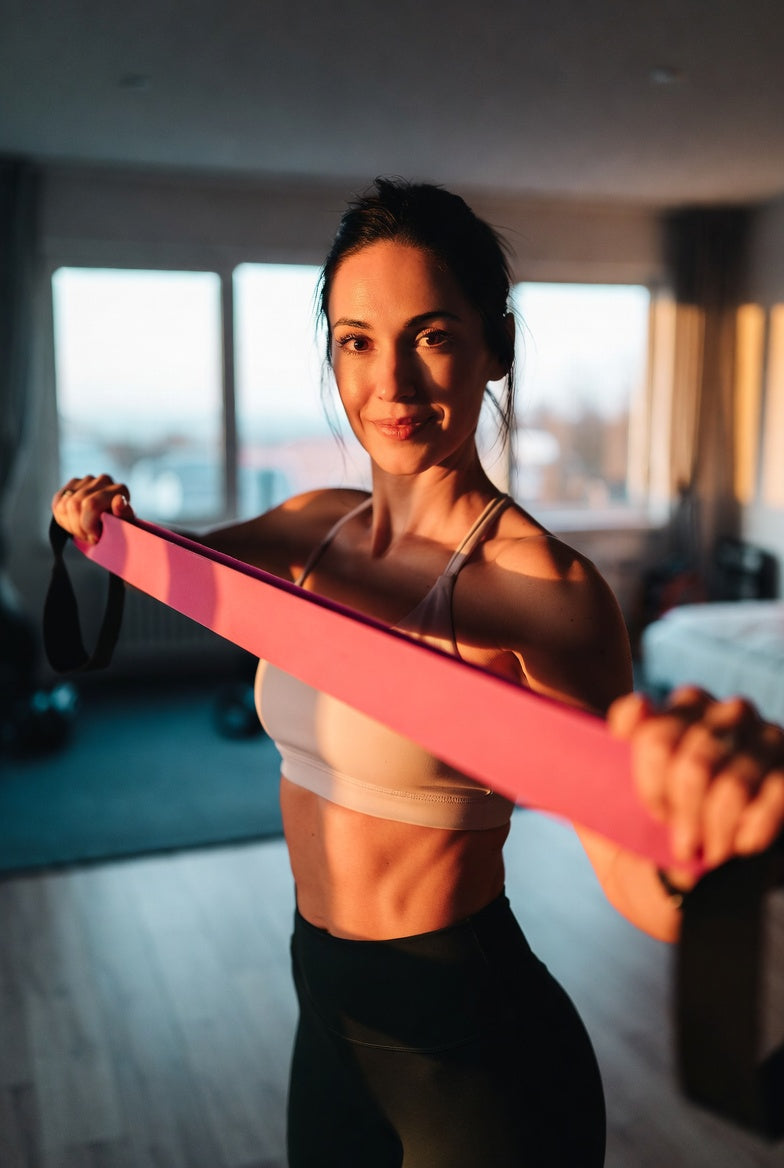 Bandas Elásticas de Resistencia Fitness Set Profesional Entrenamiento en Casa