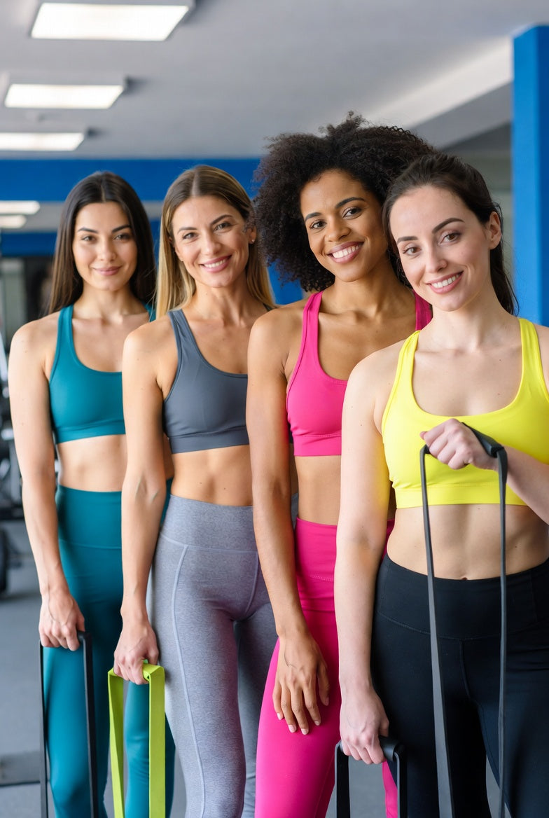 Bandas Elásticas de Resistencia Fitness Set Profesional Entrenamiento en Casa